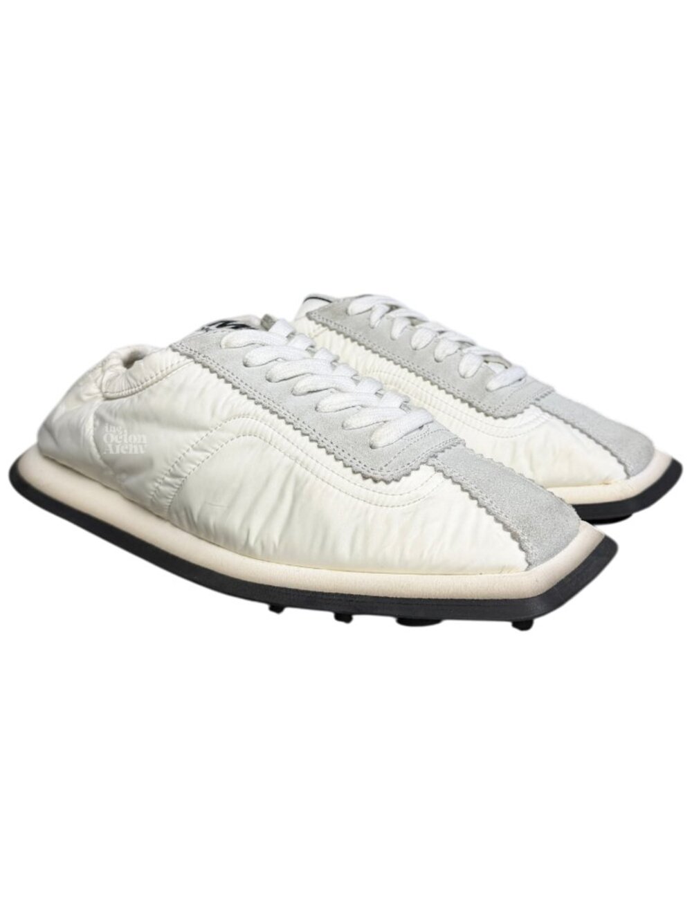 Women Size 38  MM6 Maison Margiela 6 Racer Sneaker 'White' Pre-Owned